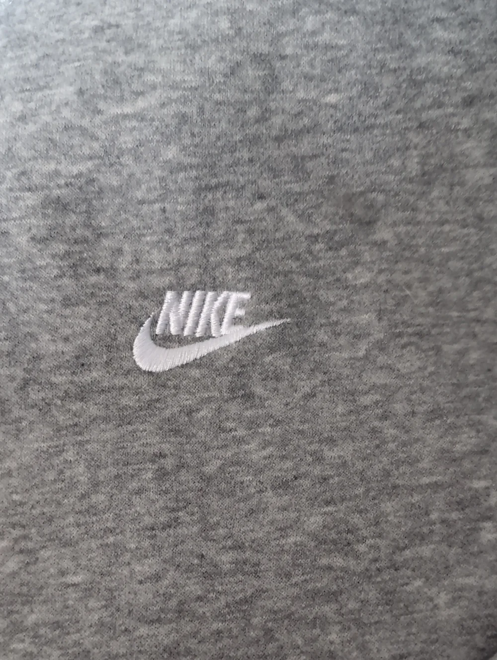 Nike Gray Full-Zip Hooded Sweatshirt